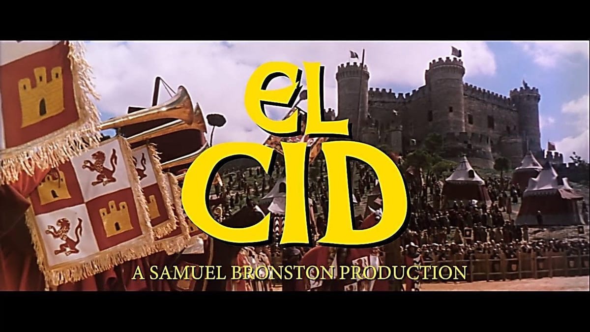 A scene from the 1961 epic El Cid