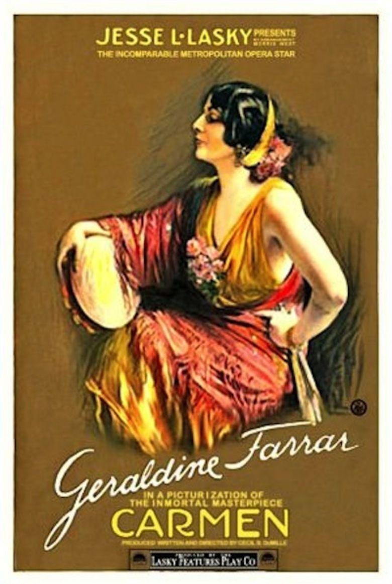 A still from the 1915 silent film Carmen