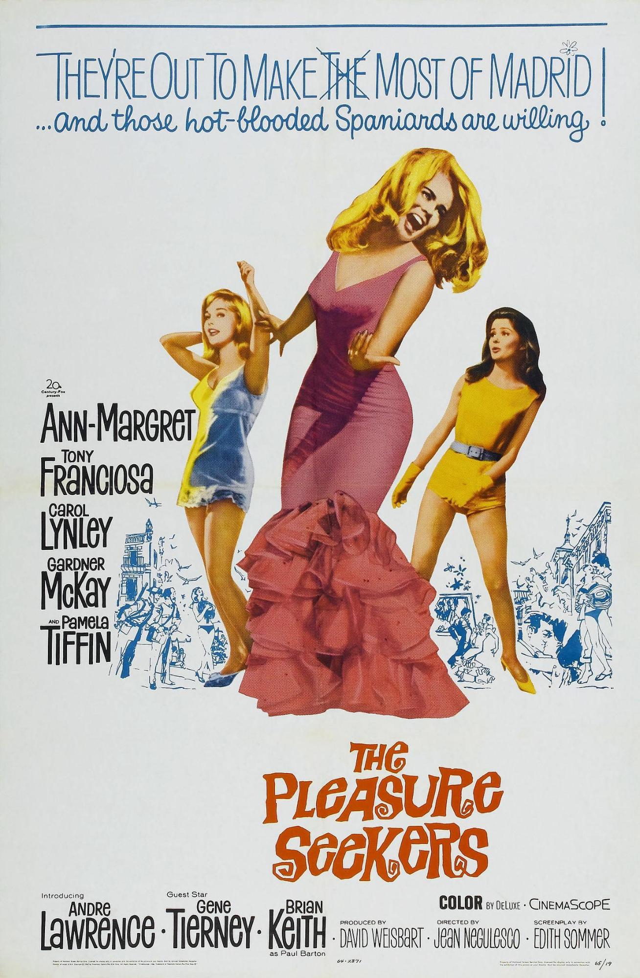 A still from the 1964 film The Pleasure Seekers