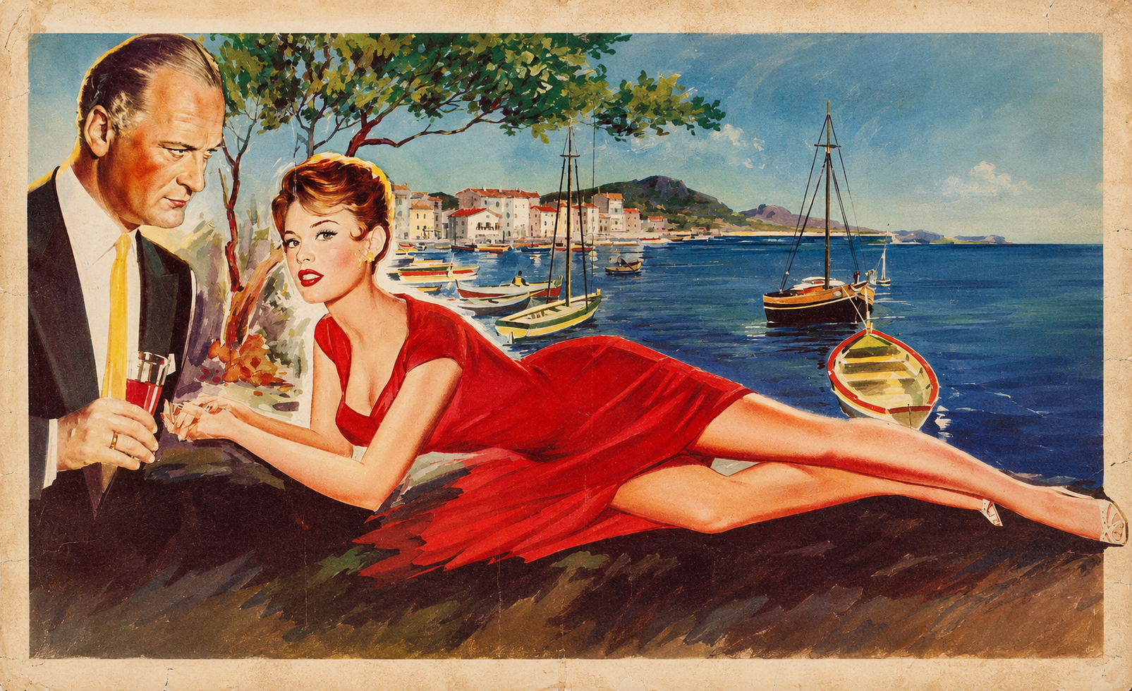 Vintage Travel Background